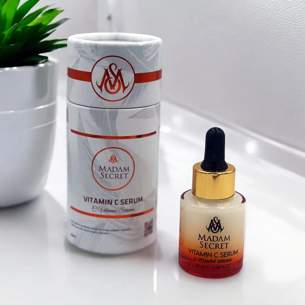 Cilt Lekesi ve Kırışıklık Giderici C Vitamini Serum 20ml