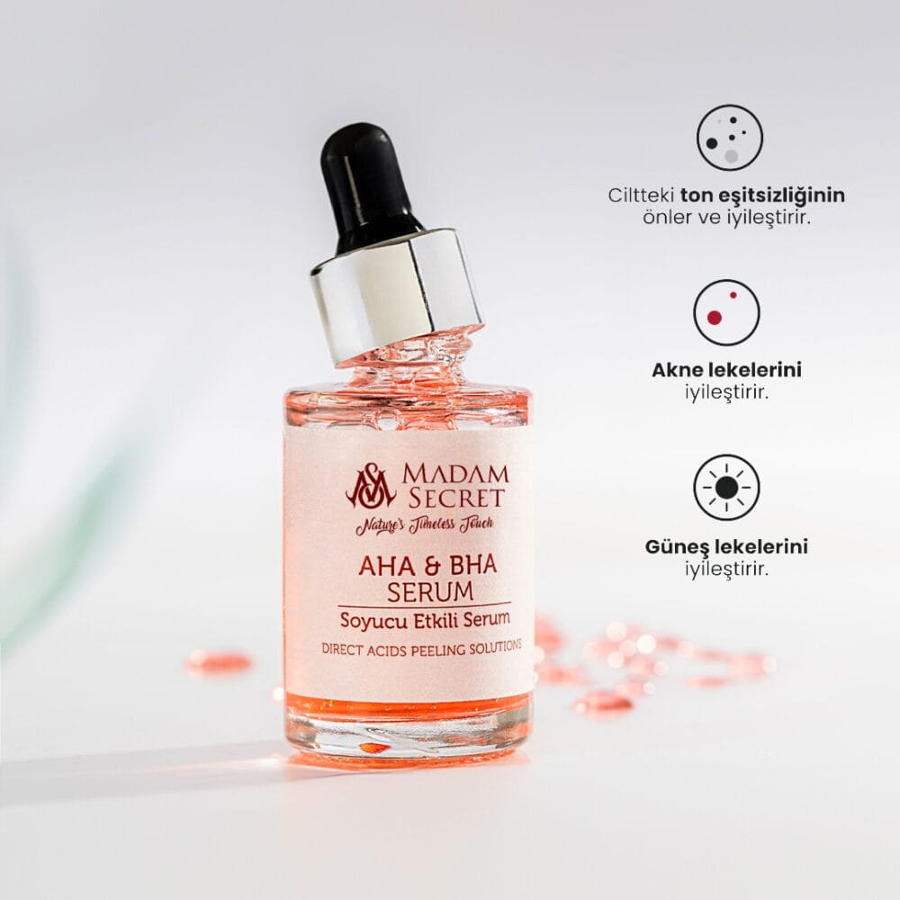 Soyucu Etkili AHA-BHA Serum 20ml - Görsel 2